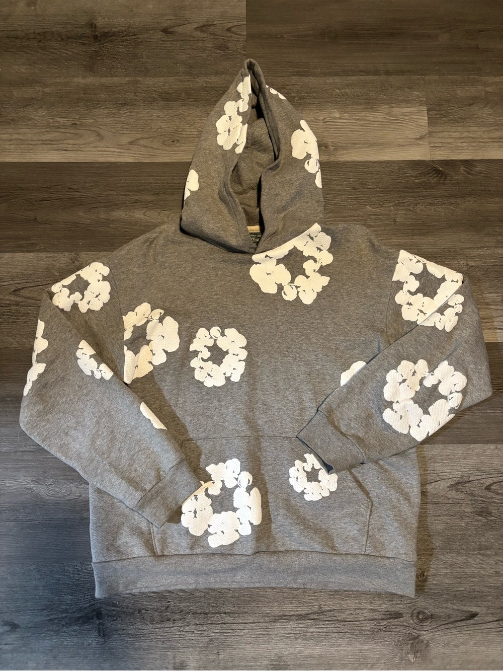 Authentic Denim Tears Gray Hoodie